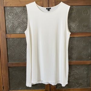 Women’s J Jill Cream Swing Tank -Size Medium- Wherever Collection